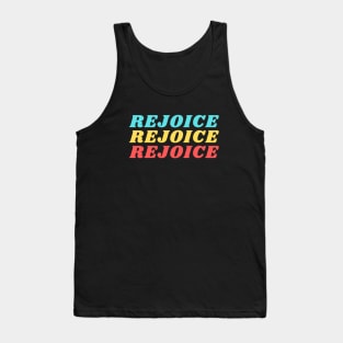 Rejoice | Christian Tank Top